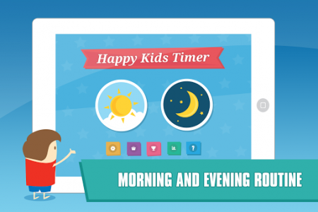 اسکرین شات برنامه Happy Kids Timer – Morning & Evening Chores 2