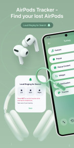 اسکرین شات برنامه AirPro: AirPod Tracker & Find 4