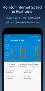 اسکرین شات برنامه Network Speed - Speed Meter 1