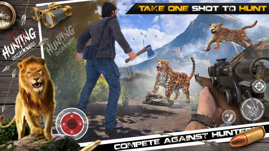 اسکرین شات برنامه Dinosaur Hunting Gun Games 8