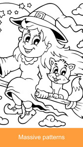 اسکرین شات 5 بازی 2025 Halloween Coloring Books