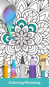 اسکرین شات بازی 100+ Mandala coloring pages 1