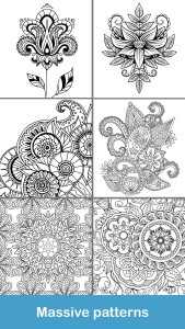 اسکرین شات 6 بازی 100+ Mandala coloring pages