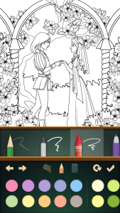 اسکرین شات 6 بازی Princess Coloring Books