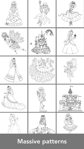 اسکرین شات 1 بازی Princess Coloring Books