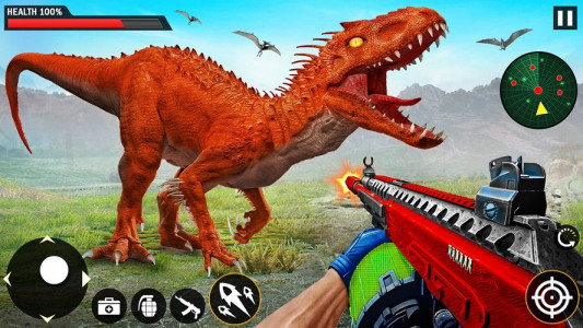 اسکرین شات بازی Wild Dinosaur Hunting Dino Sim 3