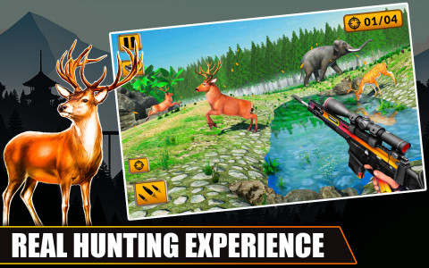 اسکرین شات بازی Wild Dinosaur Hunting Dino Sim 4