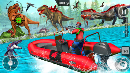 اسکرین شات بازی Wild Dinosaur Hunting Dino Sim 2