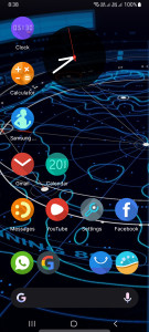 اسکرین شات 1 برنامه EX Launcher, Themes, Wallpaper