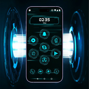 اسکرین شات 5 برنامه EX Launcher, Themes, Wallpaper