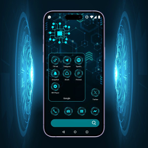اسکرین شات 6 برنامه EX Launcher, Themes, Wallpaper
