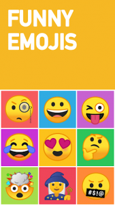 اسکرین شات برنامه Kiwi Keyboard Android Oreo Emoji 1