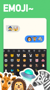 اسکرین شات برنامه Kiwi Keyboard Android Oreo Emoji 3
