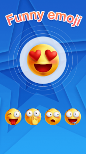 اسکرین شات برنامه Kiwi Keyboard Funny emoji 3