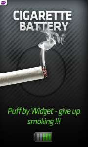 اسکرین شات برنامه Cigarette Battery 1