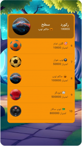 اسکرین شات بازی توپ تاپ 3