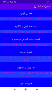 اسکرین شات 8 برنامه جفر (شاد گیلانی)