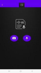 اسکرین شات 1 برنامه ‏گفتار به نوشتار(تبدیل با هوش مصنوعی)