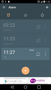 اسکرین شات 2 برنامه Alarm Clock Timer & Stopwatch
