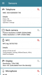 اسکرین شات 4 برنامه Sensors Toolbox