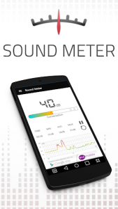 اسکرین شات برنامه Sound Meter 1