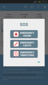 اسکرین شات 4 برنامه Vibration Meter
