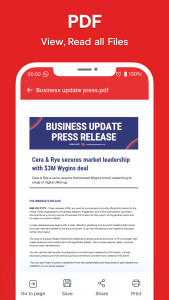 اسکرین شات 5 برنامه SheetsReader: View, Edit