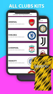 اسکرین شات برنامه DLS kits- Dream League Kits 2021 3