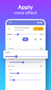 اسکرین شات برنامه Video Voice Changer + Effects 4