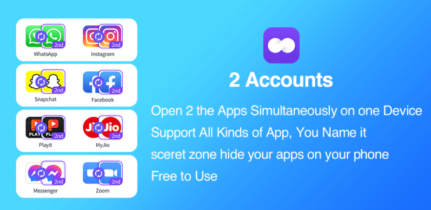 اسکرین شات برنامه 2Accounts - Dual Apps Space 5
