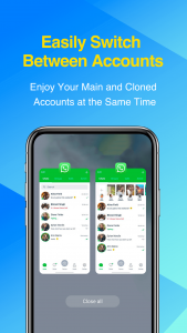 اسکرین شات برنامه 2Accounts - Dual Apps Space 3