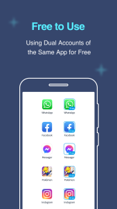 اسکرین شات 2 برنامه Multiple Accounts: Dual Space