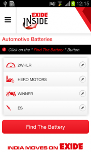 اسکرین شات برنامه Battery App - EXIDE INSIDE 5