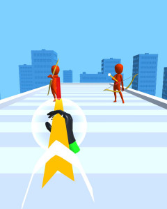 اسکرین شات بازی Arrow Catch 3D - action game 2