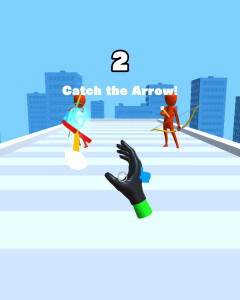 اسکرین شات بازی Arrow Catch 3D - action game 1