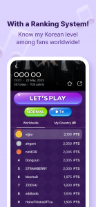 اسکرین شات بازی FillIt-Learn KOREAN with KPOP 3