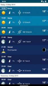 اسکرین شات برنامه Weather XL Austria PRO 4