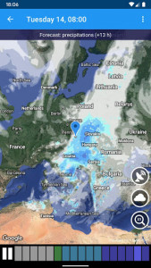 اسکرین شات برنامه Weather XL Austria PRO 5
