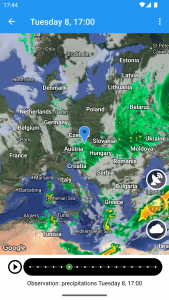 اسکرین شات 5 برنامه Weather XL Austria PRO