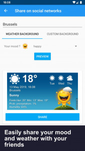 اسکرین شات 7 برنامه Weather Belgium XL PRO