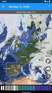 اسکرین شات برنامه Weather XL PRO Belgium 5