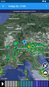 اسکرین شات برنامه Weather Switzerland XL PRO 5