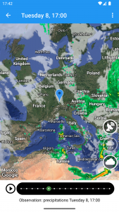 اسکرین شات 5 برنامه Weather Switzerland XL PRO