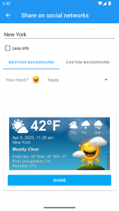 اسکرین شات 7 برنامه Weather XL PRO