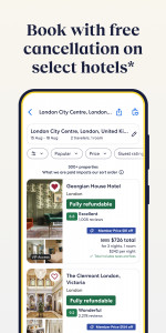 اسکرین شات 5 برنامه Expedia: Hotels, Flights, Cars
