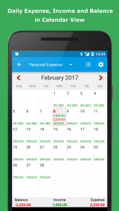 اسکرین شات برنامه Expense Manager 5