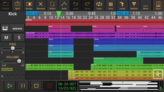 اسکرین شات 1 برنامه Audio Evolution Mobile TRIAL