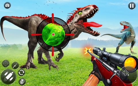 اسکرین شات بازی Wild Dino Hunting Gun Hunter 6