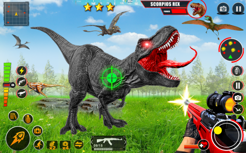 اسکرین شات بازی Wild Dino Hunting Gun Hunter 4