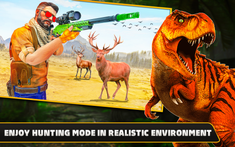 اسکرین شات بازی Wild Dino Hunting Gun Hunter 7